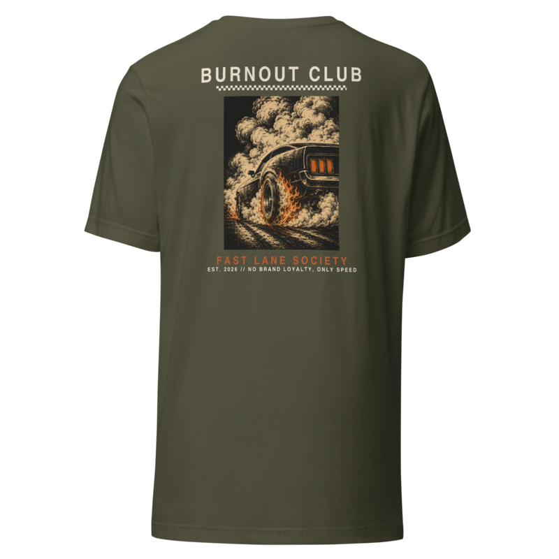 Drop 008 — Burnout Club | Premium Graphic Tee - Hemp