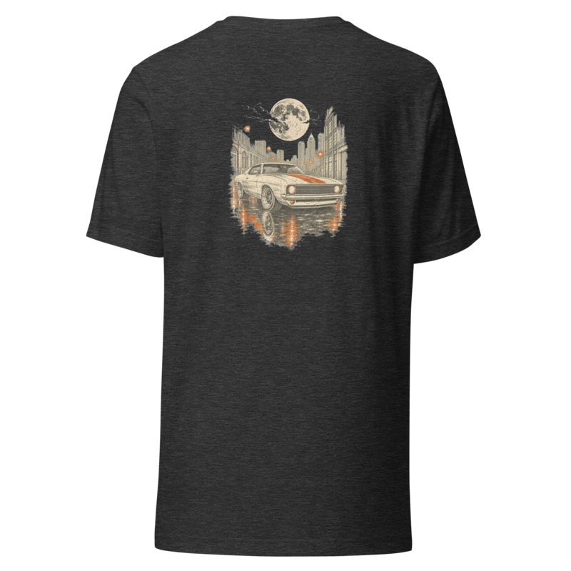 Drop 004 — Midnight Run | Premium Graphic Tee - Graphite