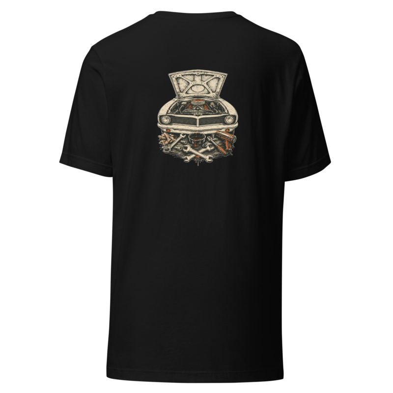 Drop 007 — Weekend Wrencher | Premium Graphic Tee - Black