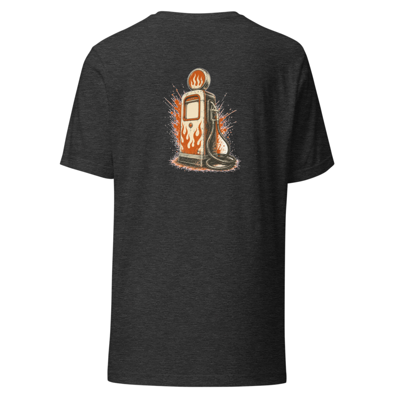 Drop 002 — Fuel & Fire | Premium Graphic Tee - Graphite