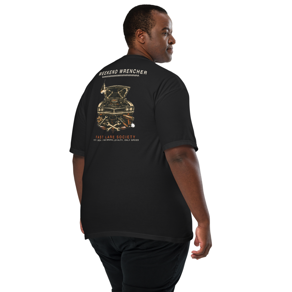 drop007 light unisex garment dyed heavyweight t shirt black back 6a6a86f654a0d