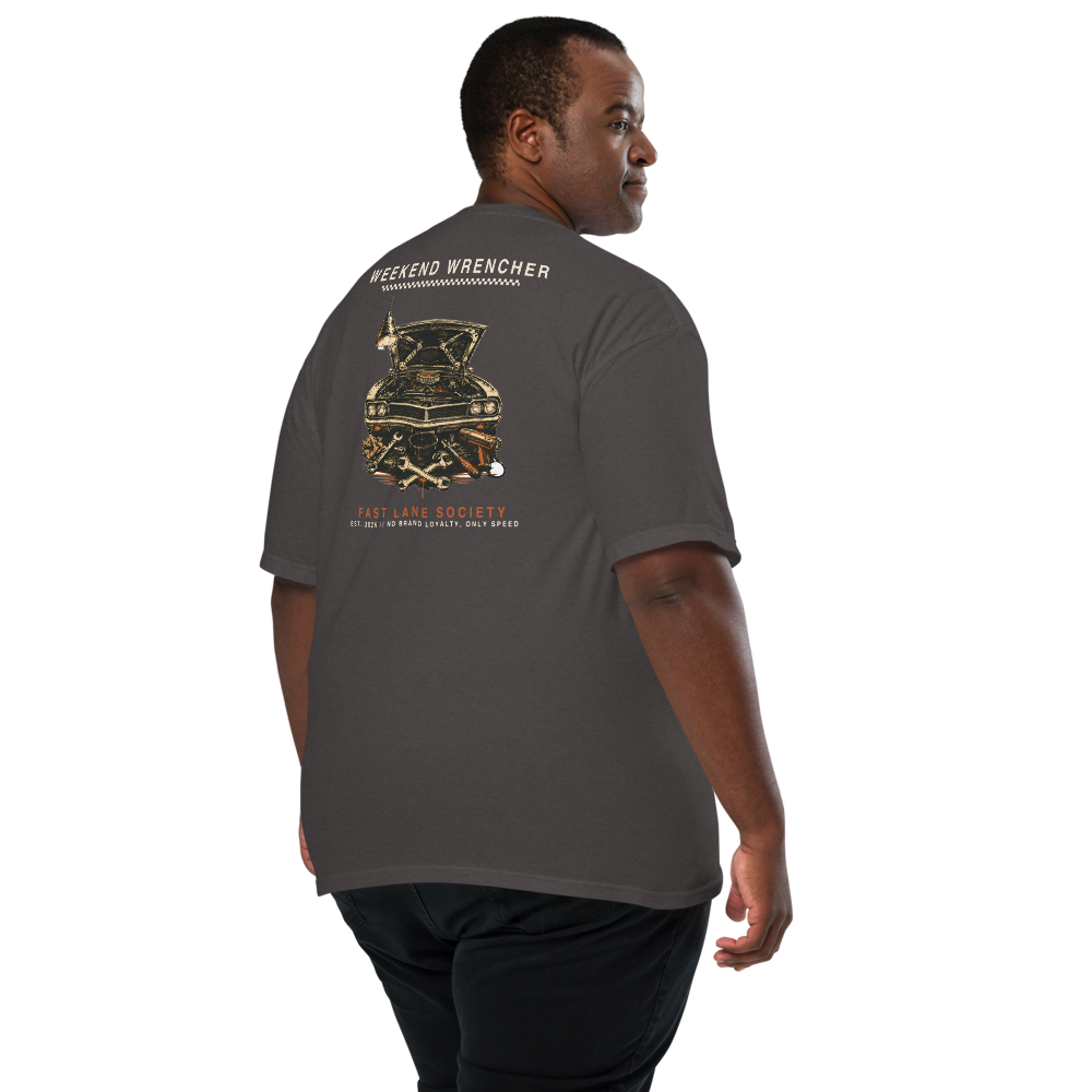 drop007 light unisex garment dyed heavyweight t shirt graphite back 6a6a86f655a9b
