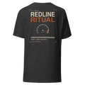 Drop 005 — Redline Ritual | Premium Graphic Tee - Graphite