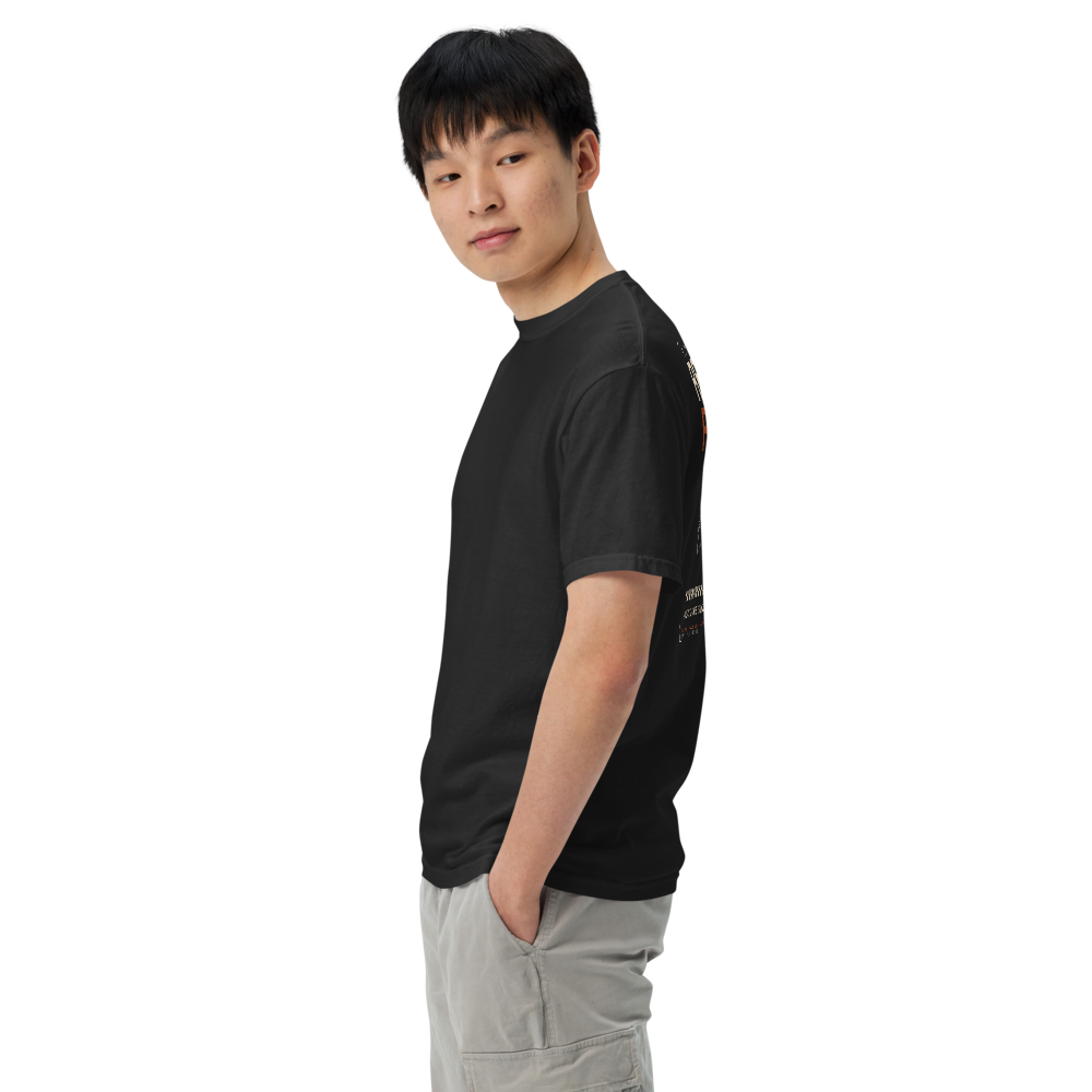 Redline Ritual tee black, side view - Fast Lane Society Drop 005
