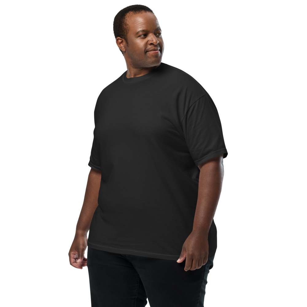 Built For Speed tee black, three-quarter view - Fast Lane Society Drop 001